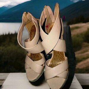 Steve Madden Platform Heels, Blush, 6